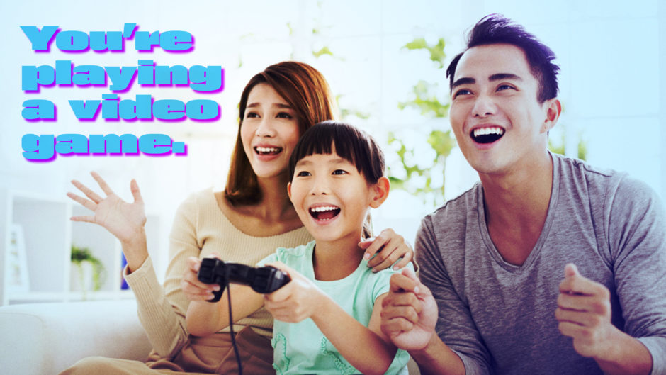 Interactive TV Game Show Family Fun