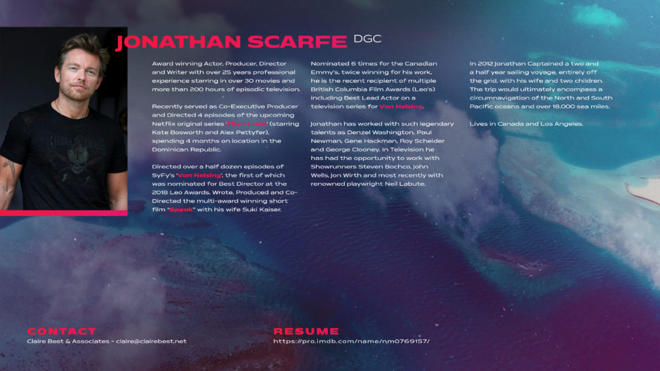 Jonathan Scarfe Contact Page