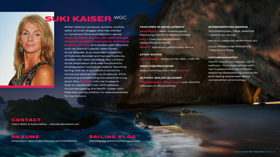 Suki Kaiser Contact Page