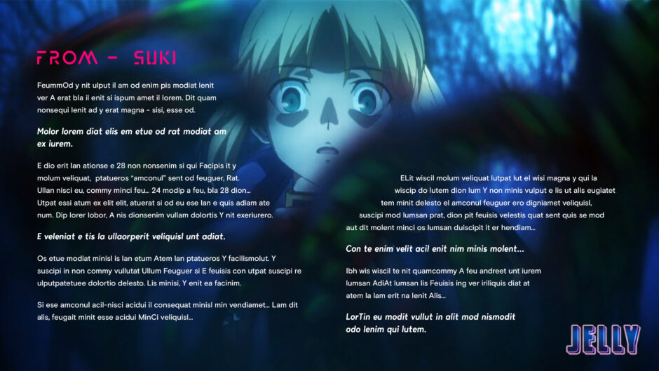 anime blonde girl scared at night big eyes 